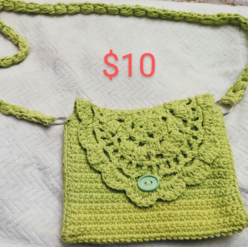 Hand made cross body purse - Picture 1 of 1